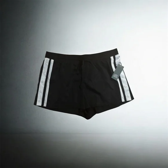 Wild Fable Black Shorts with White Accents - Picture 1 of 1